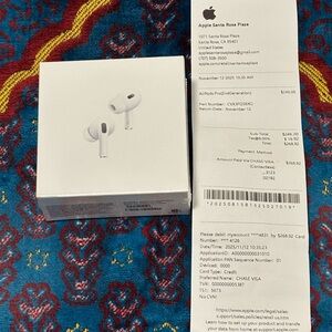 *Authentic*Apple AirPods Pro (2nd Generation) - White seal packed